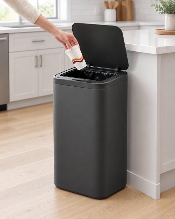 Sealbin™ Self-Sealing Smart Trash Can