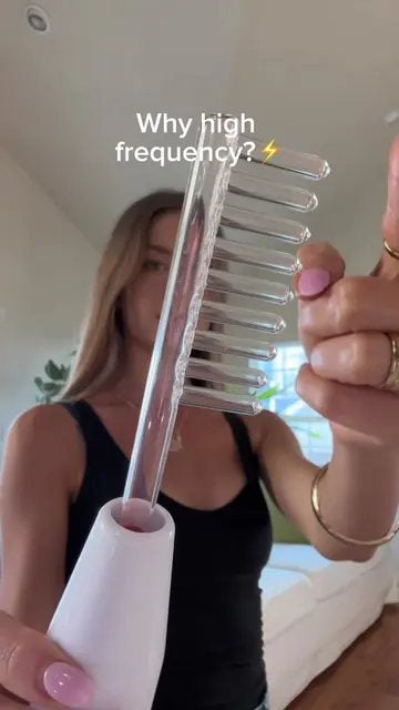 High-frequency skin and scalp wand — product reference image