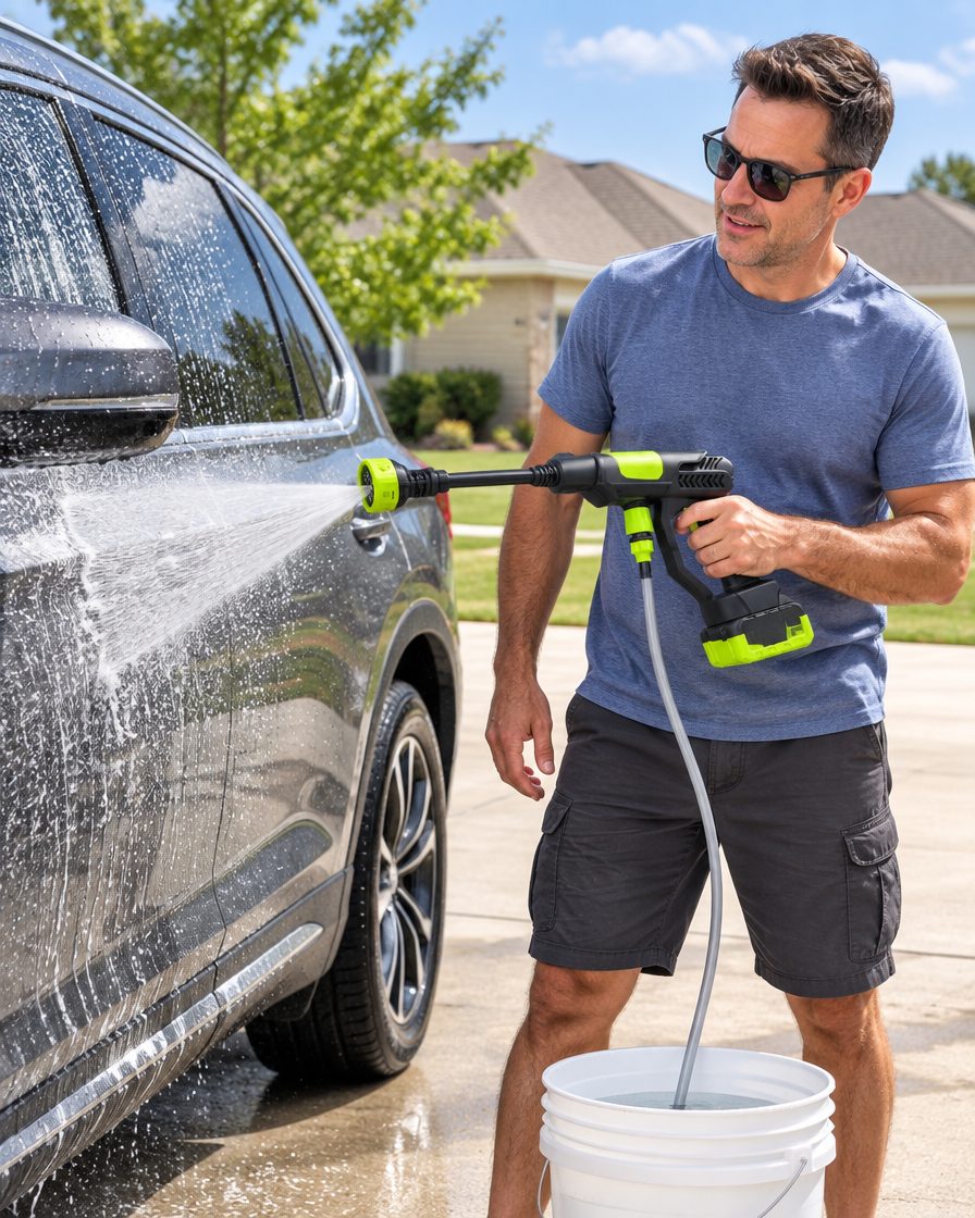 Blastline Cordless Pressure Washer Kit