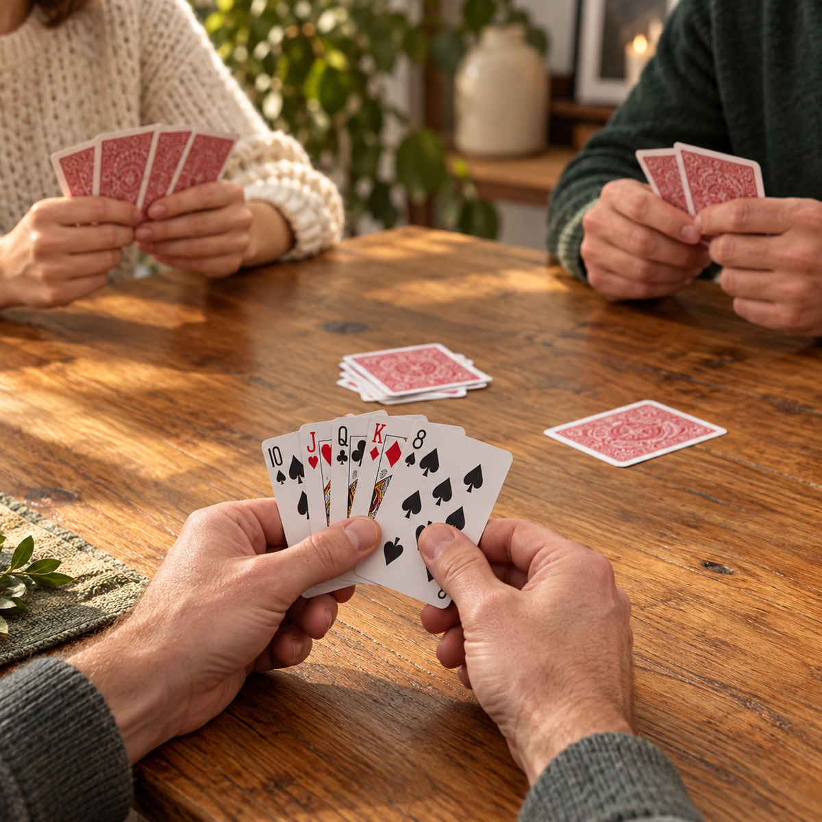 automatic card shuffler — editorial context illustration