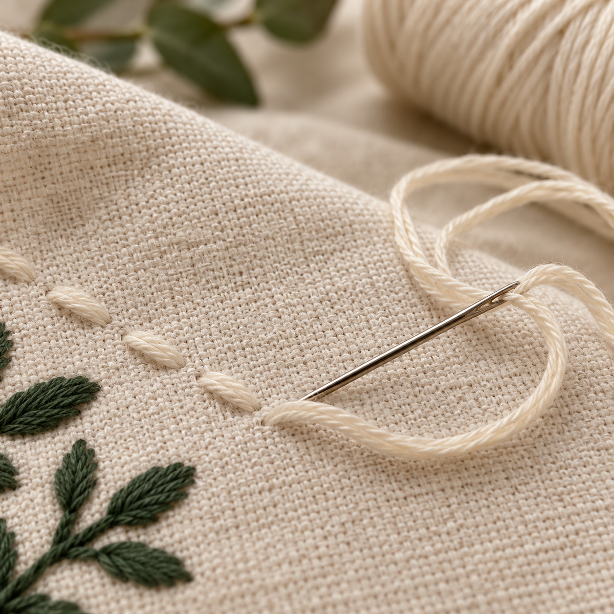 needlepoint kit — editorial context illustration