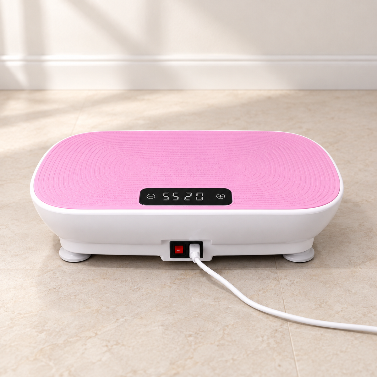 vibration plate exercise machine — illustrative image