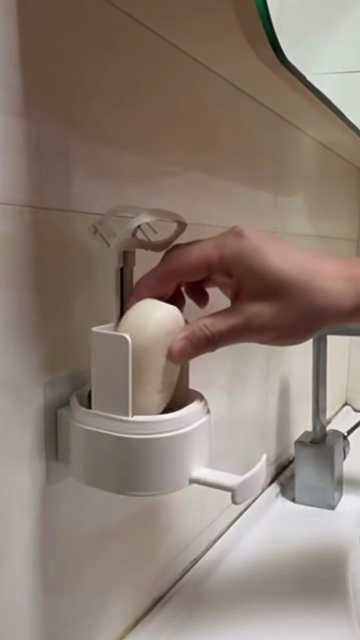 Flakebar Wall-mounted soap bar grinder — product reference image