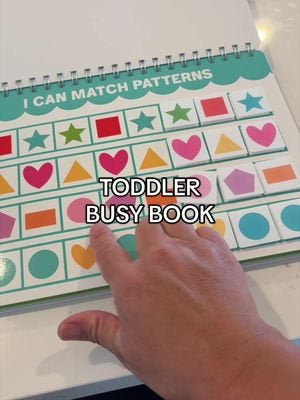 Felt busy book for toddlers reference image